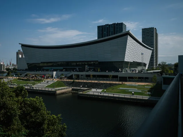 有明アリーナの外観（2025年撮影）