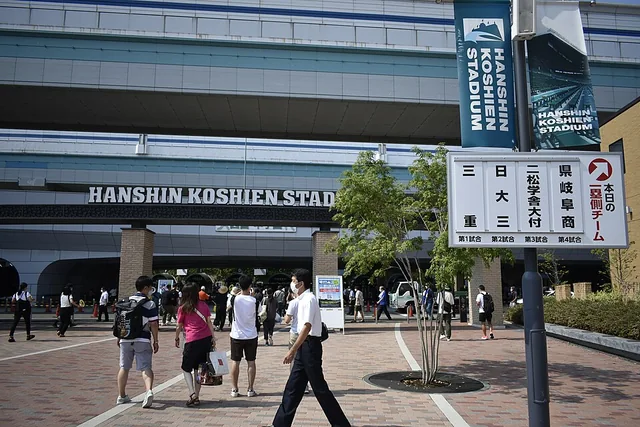 阪神甲子園球場の写真（2022年撮影）
