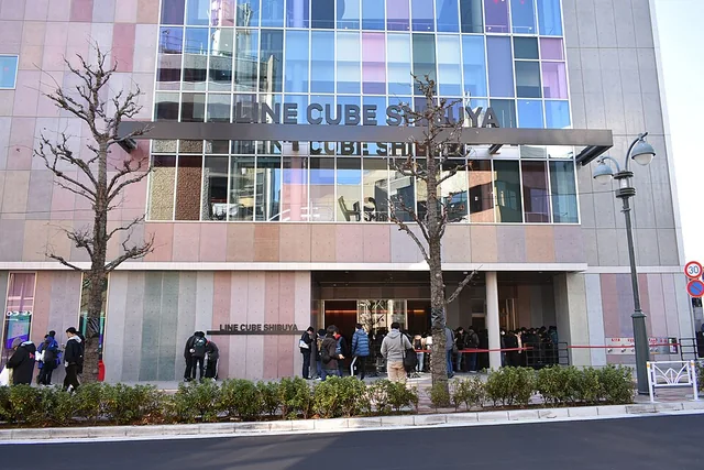 LINE CUBE SHIBUYAの写真（2019年撮影）