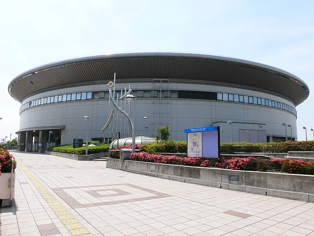クロコくんホールの外観